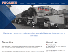 Tablet Screenshot of proarcosadecv.com